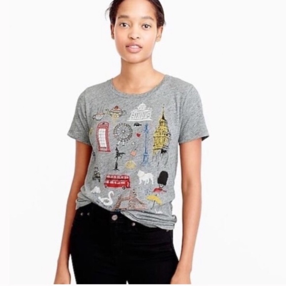 J. Crew Tops - J. Crew Collector’s Tees London Icons T-Shirt